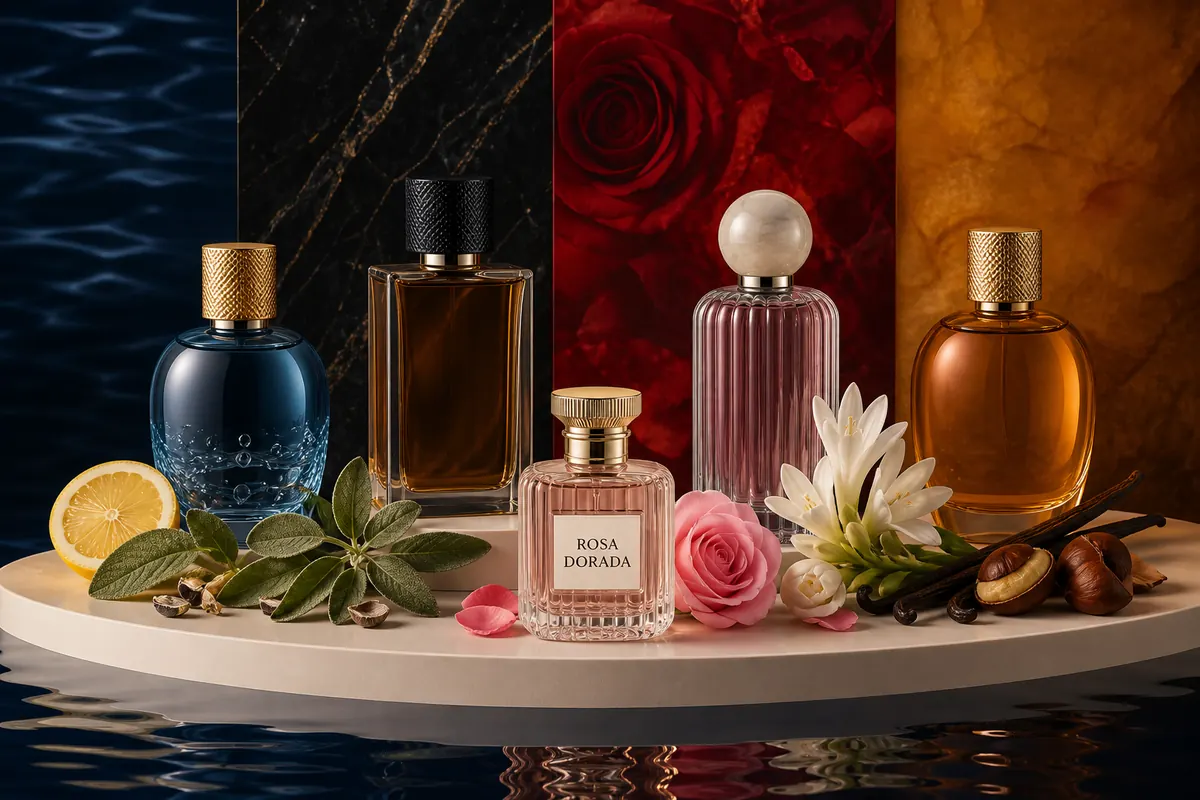 Perfumes similares a Giorgio Armani acuáticos, especiados, florales y cálidos