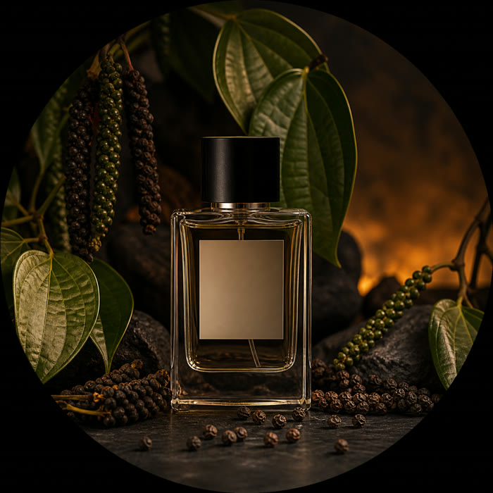 Selección de perfumes con pimienta negra