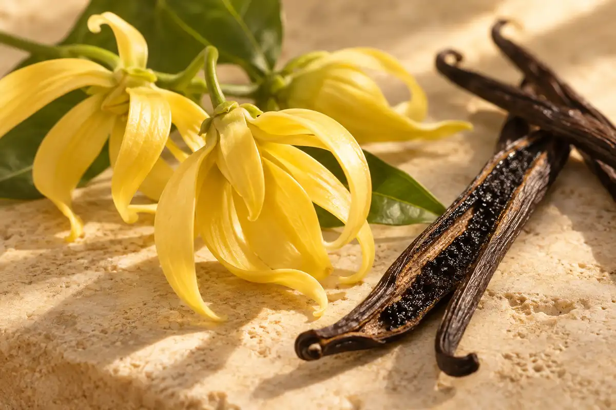 Ylang-ylang y vainilla de la salida de la referencia 389
