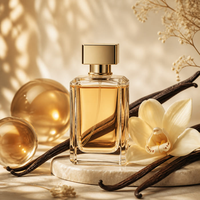 Selección de perfumes con vainilla