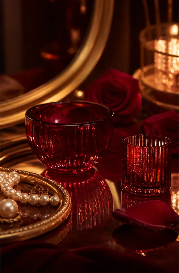 Ambiente nocturno glamuroso del perfume equivalente Very Good Girl Glam 600