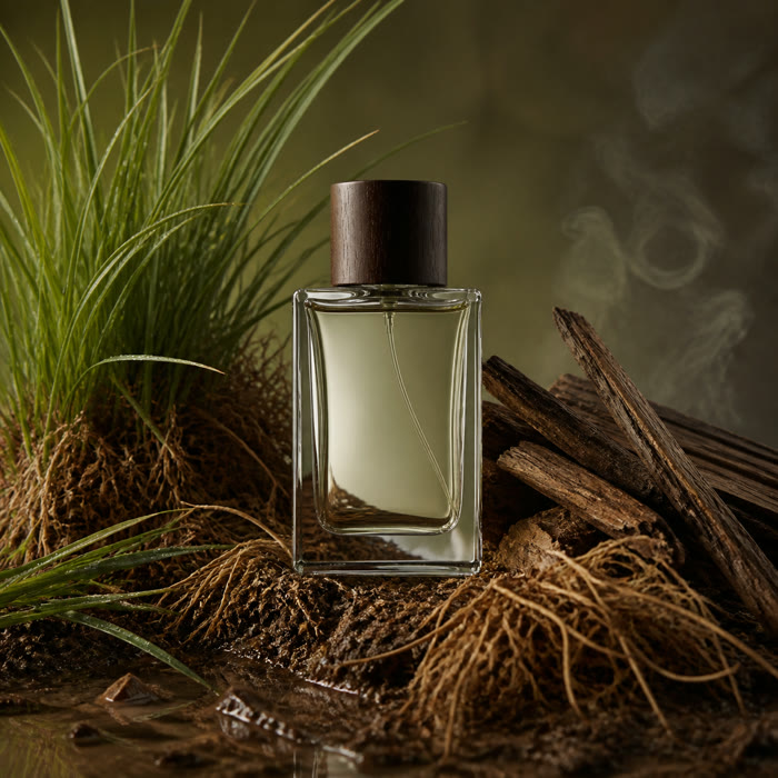 Selección de perfumes con vetiver