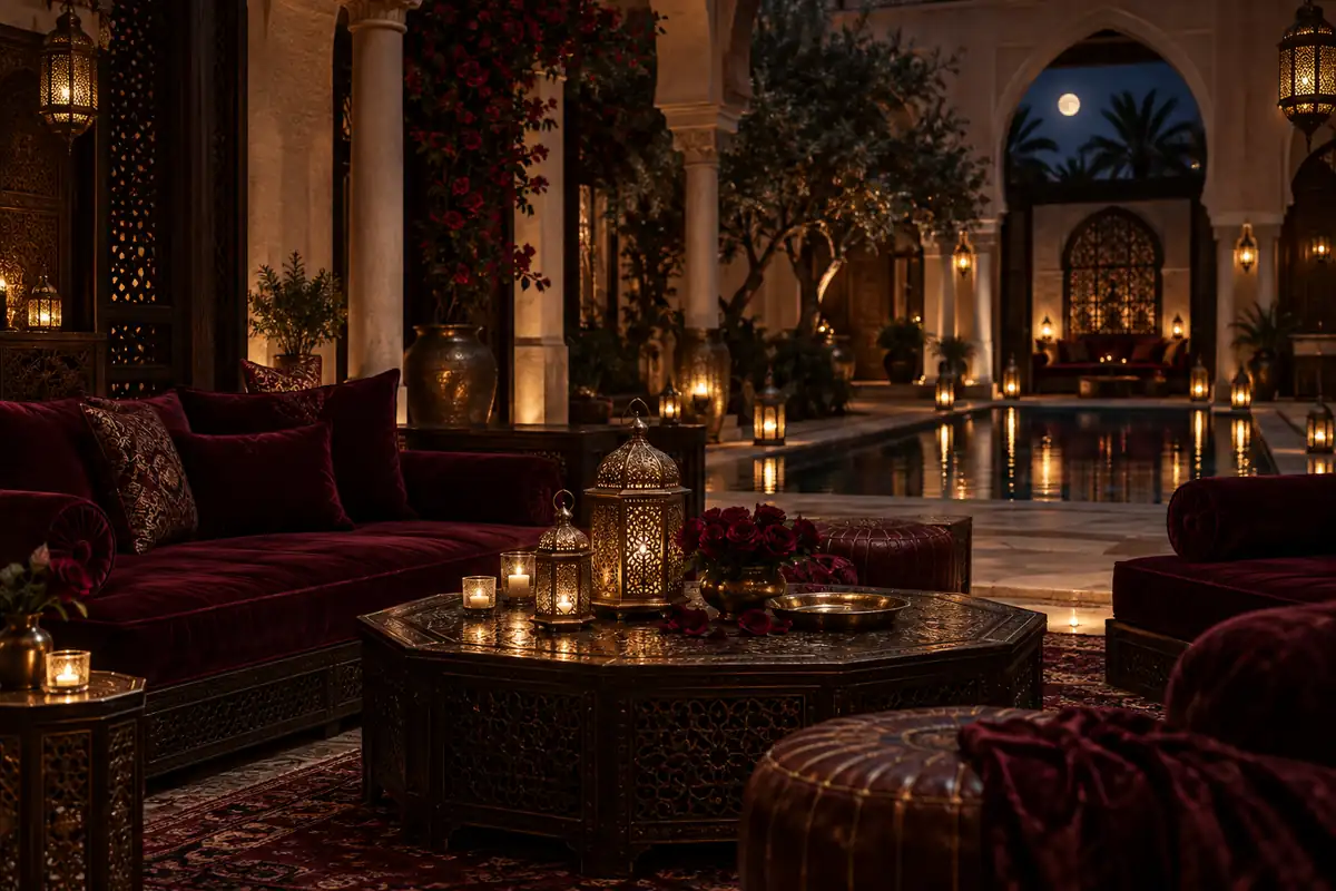 Ambiente nocturno para usar Velvet Rose & Oud equivalente