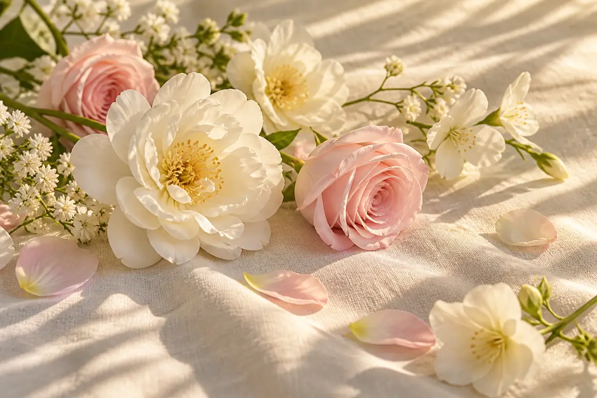Apertura floral luminosa del perfume árabe Casa Blanca 500
