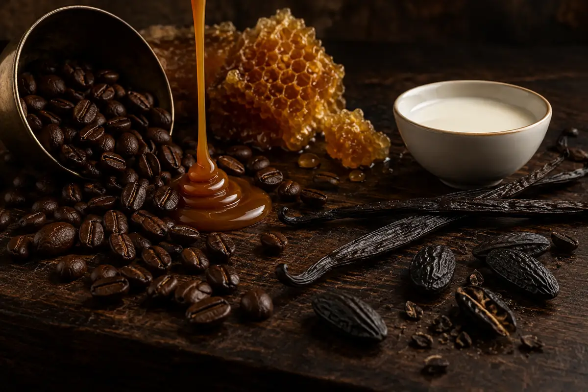 Café caramelo miel vainilla y tonka de la referencia 118