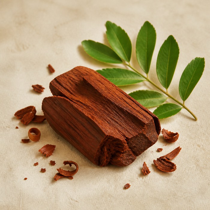 Madera rojiza de caoba con vetas naturales