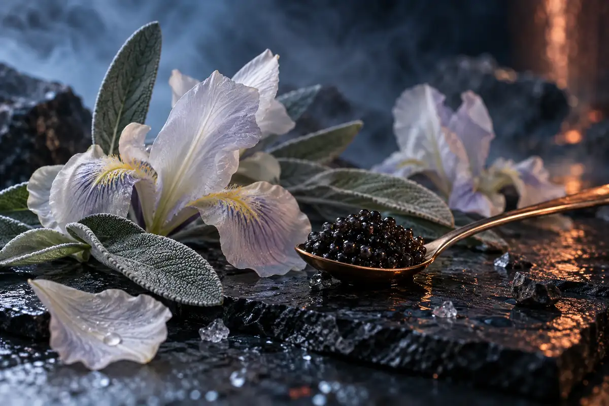 Acorde de caviar iris y salvia de la referencia 198