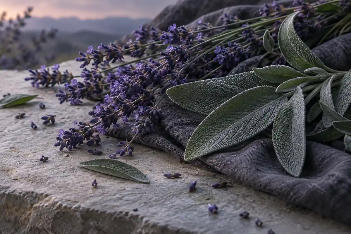 Lavanda y salvia del perfume equivalente a Stronger With You Intensely
