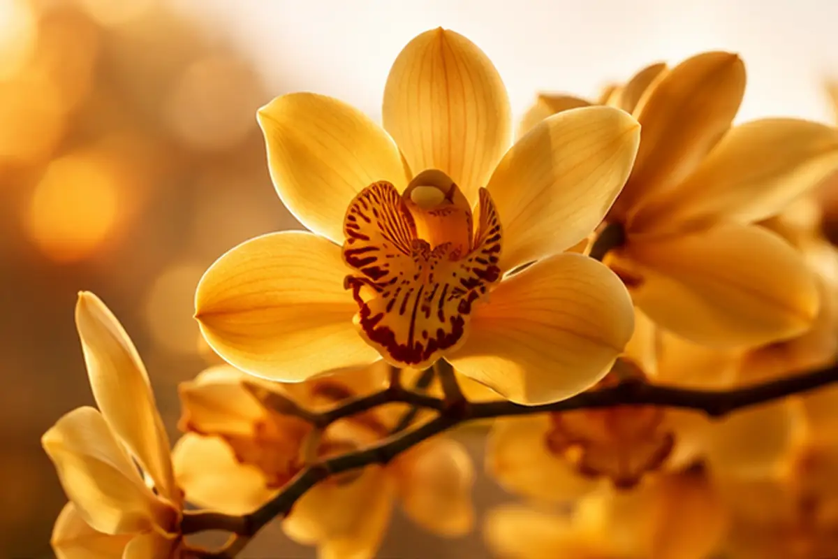 Orquídea cálida en la referencia 667