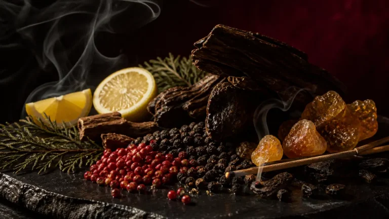 Perfume equivalente a Intense Pepper con pimienta, limón, oud, maderas y ámbar