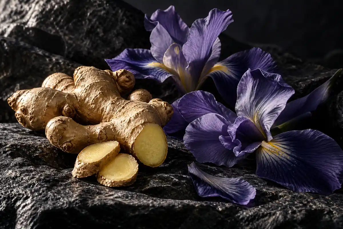 Jengibre e iris de Boss The Scent Parfum equivalente