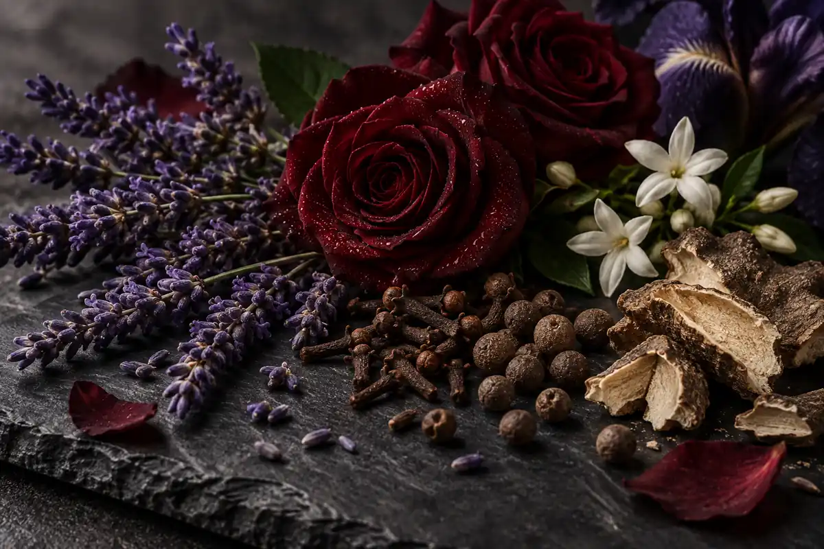 Lavanda rosa y especias del equivalente a Viking Creed