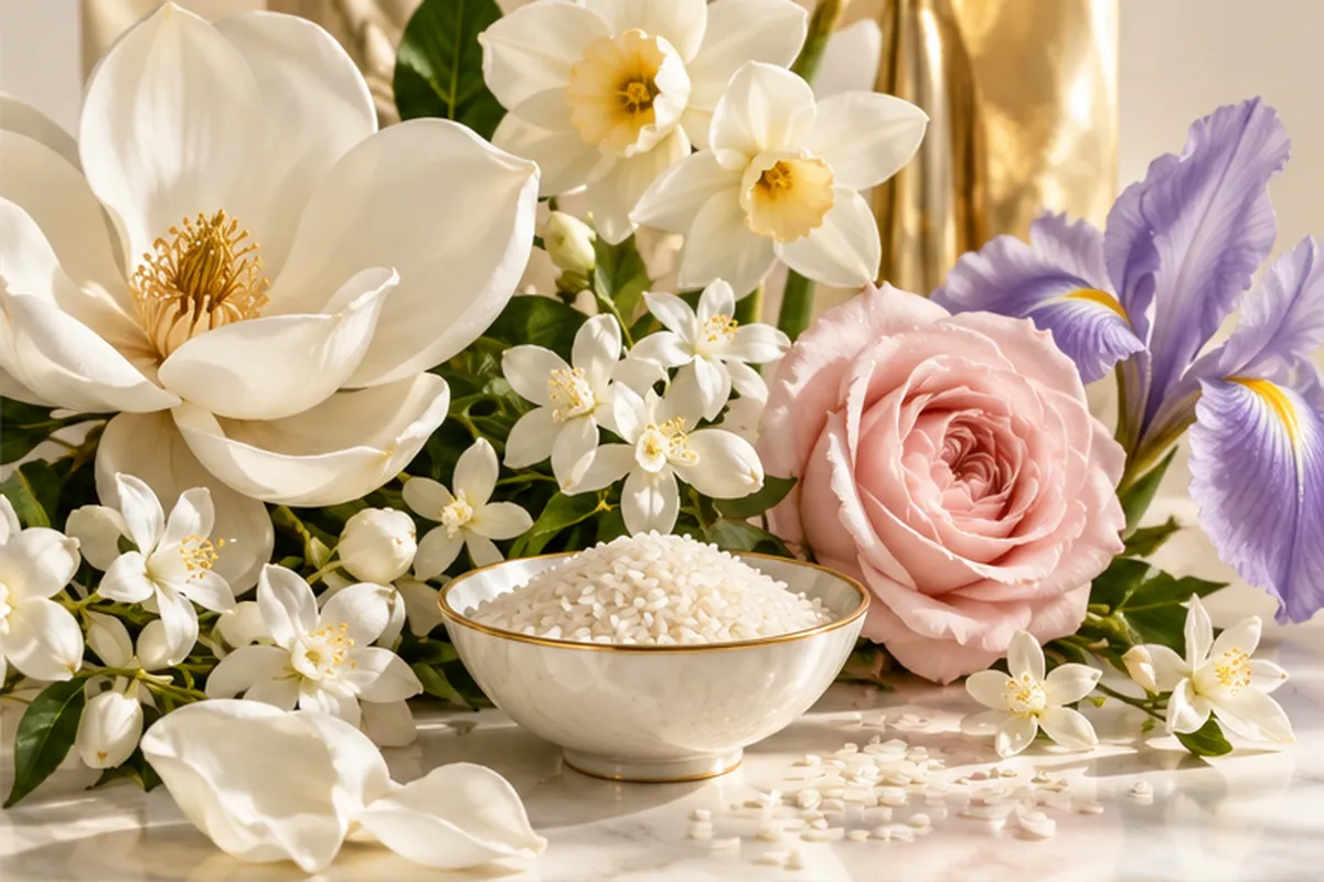 Notas de corazón del perfume equivalente, referencia 181
