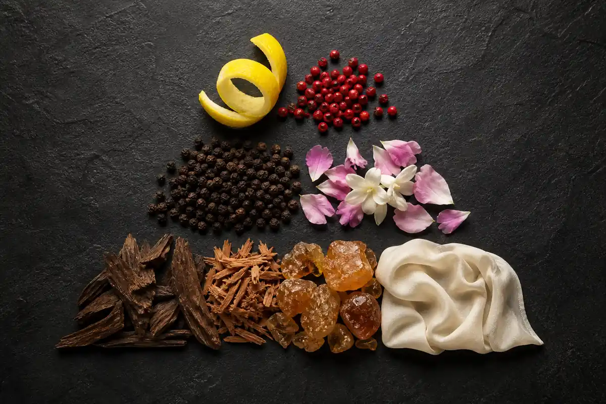 Perfume equivalente a Intense Pepper: notas y uso 2 Notas del perfume equivalente a Intense Pepper con limón, pimientas, oud, cedro y ámbar