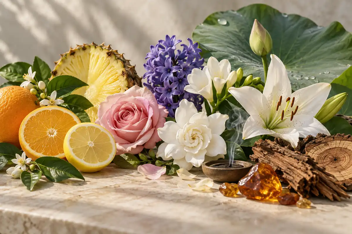 Cítricos, flores, loto, incienso y cedro de la referencia 626