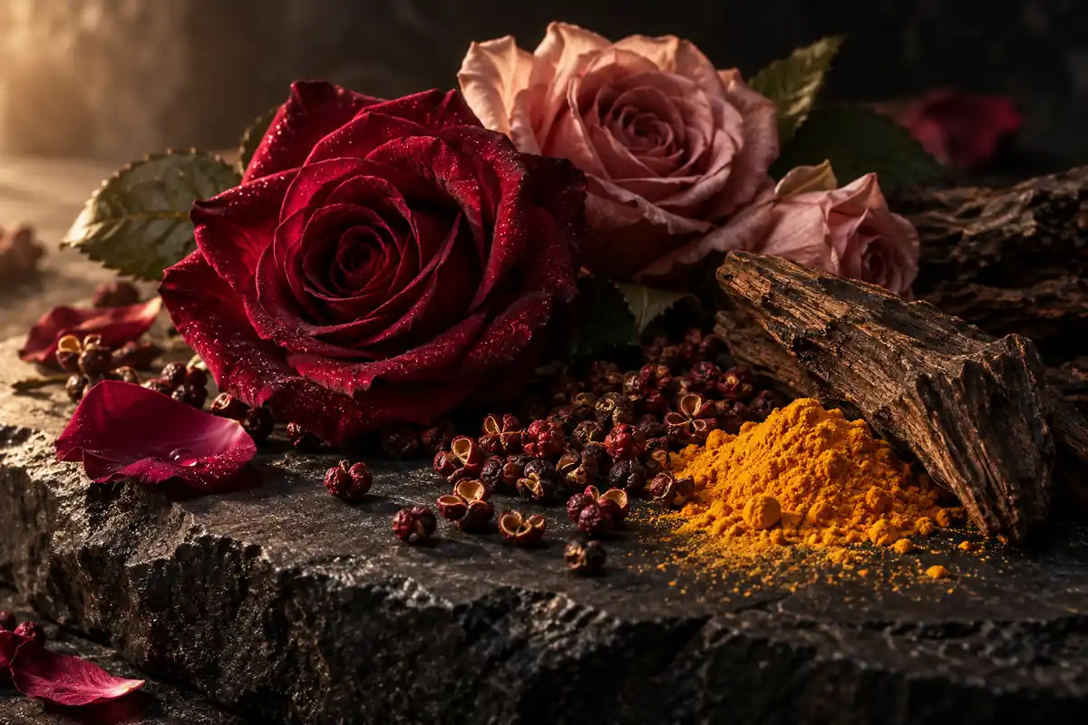 Perfume equivalente a Rose Prick referencia 85 con rosas y especias