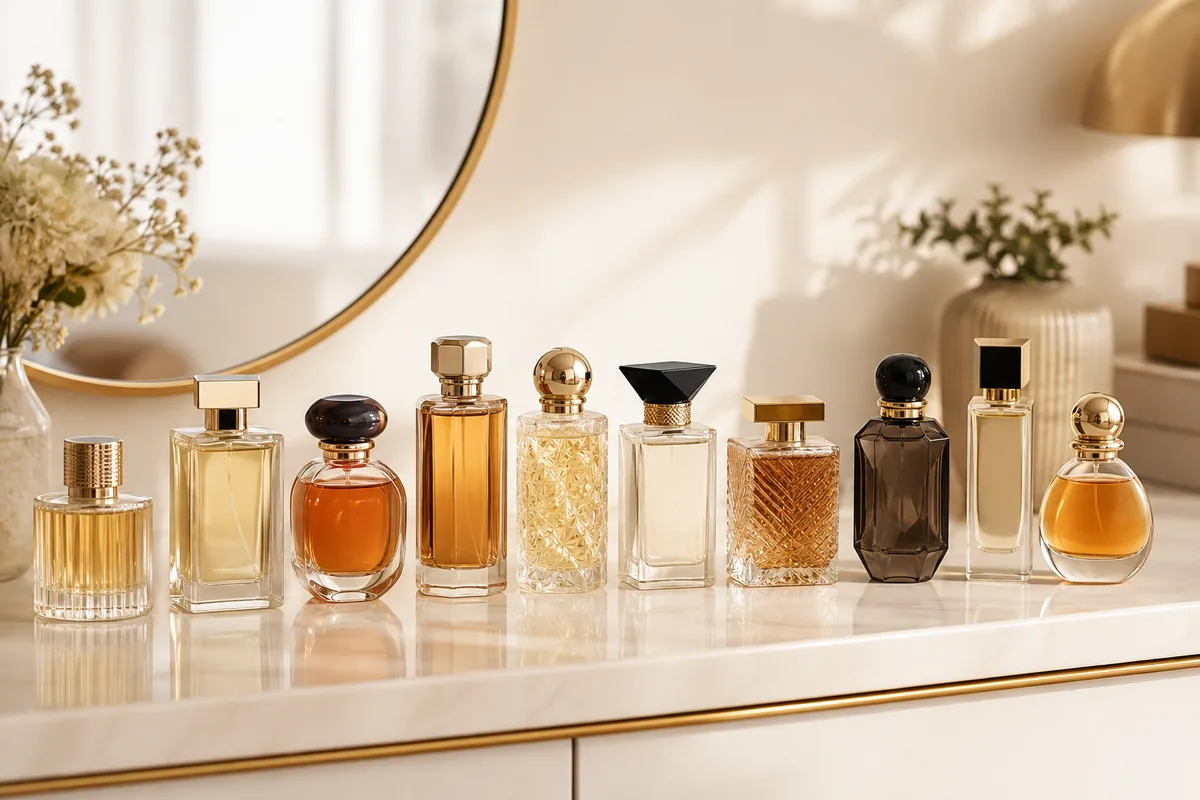 Selección de perfumes de equivalencia más populares en España en frascos genéricos sin marca