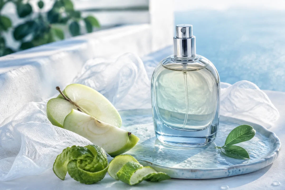 Perfumes para mujeres de perfil fresco: manzana verde, bergamota y flores blancas
