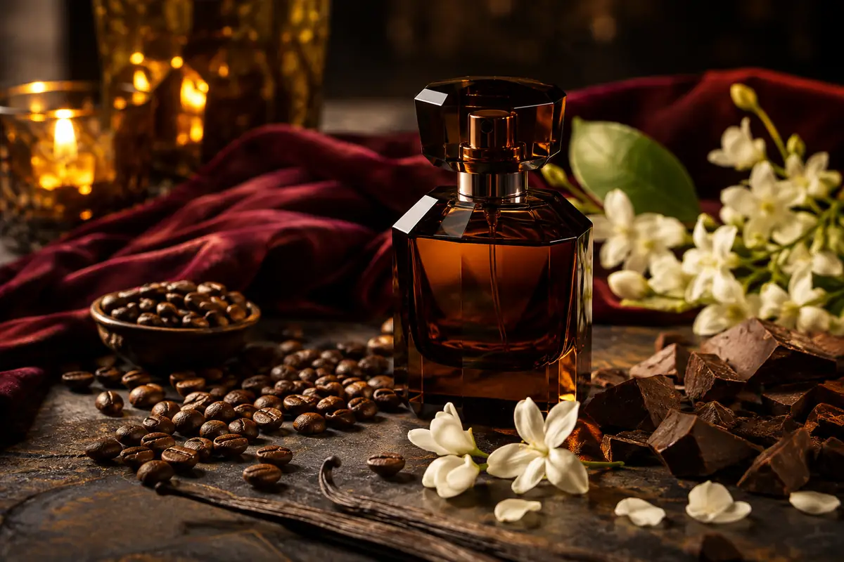 perfume de mujer intenso con café cacao jazmín y vainilla