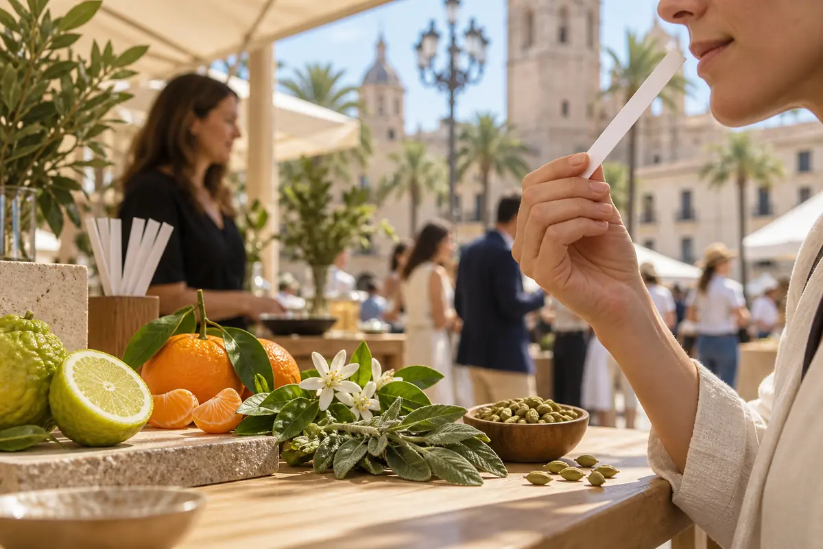 Prueba en tira olfativa de la referencia 3 en Valencia