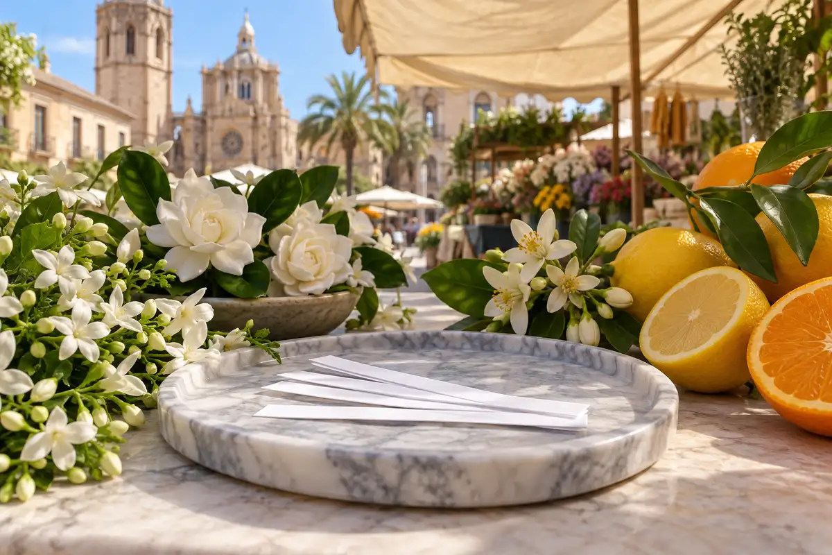 Prueba olfativa de la referencia 75 en Valencia