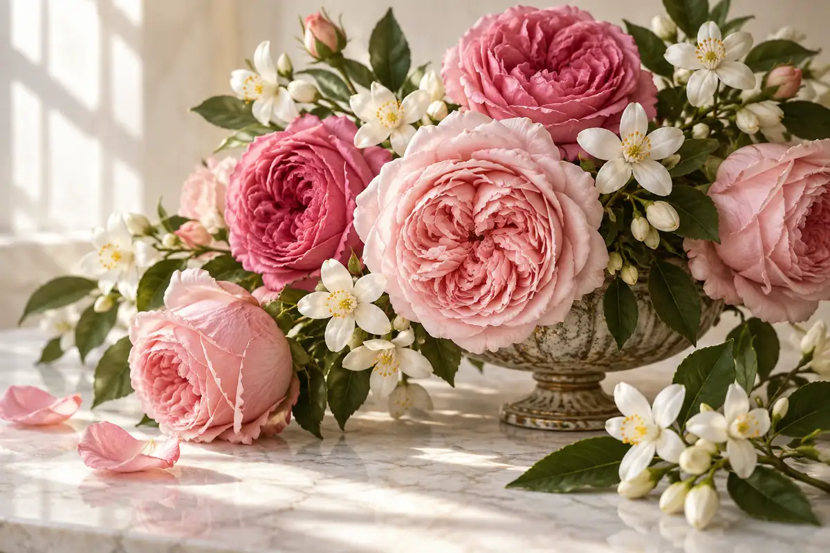 Rosa de Damasco y azahar de la referencia 215
