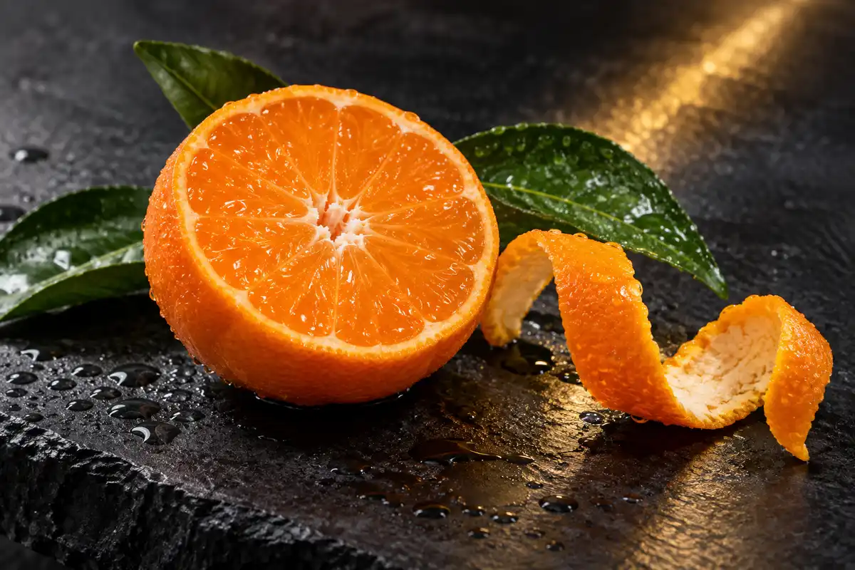 Mandarina de la salida de la referencia 604