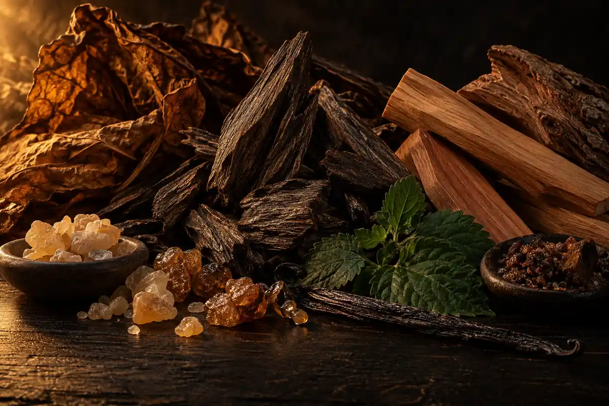 Tabaco oud incienso sándalo y cedro de la referencia 256