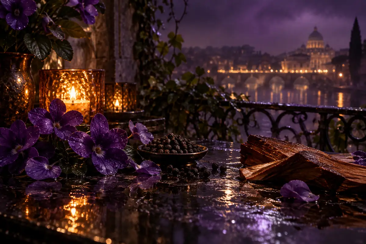 Ambiente nocturno violeta para el perfume equivalente a Ultraviolet mujer