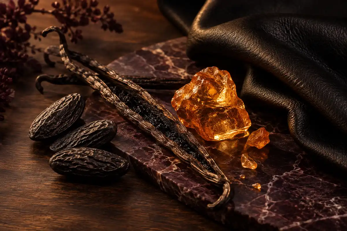 Vainilla ámbar cuero y almizcle de Halloween Man equivalente