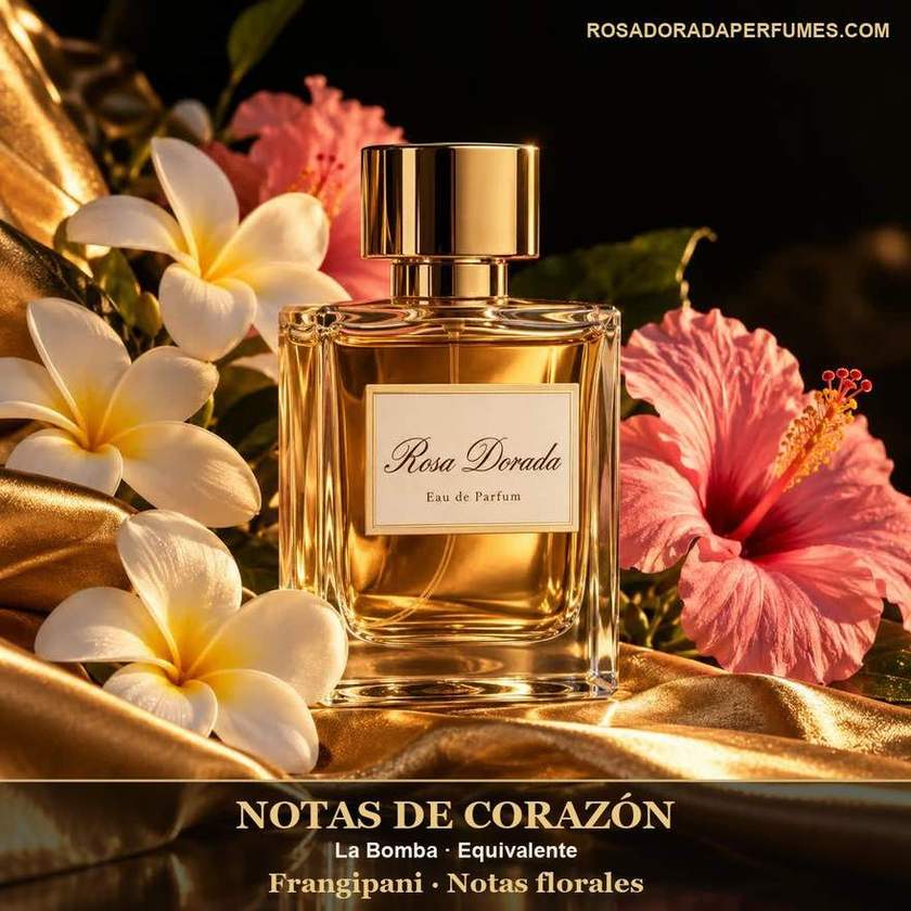 Notas de corazón del perfume similar a La Bomba: frangipani y notas florales