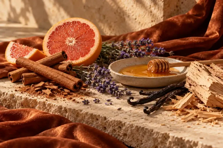Perfumes de canela: cómo elegir entre cítricos, lavanda y vainilla 5 Canela con pomelo, lavanda, miel, vainilla y madera