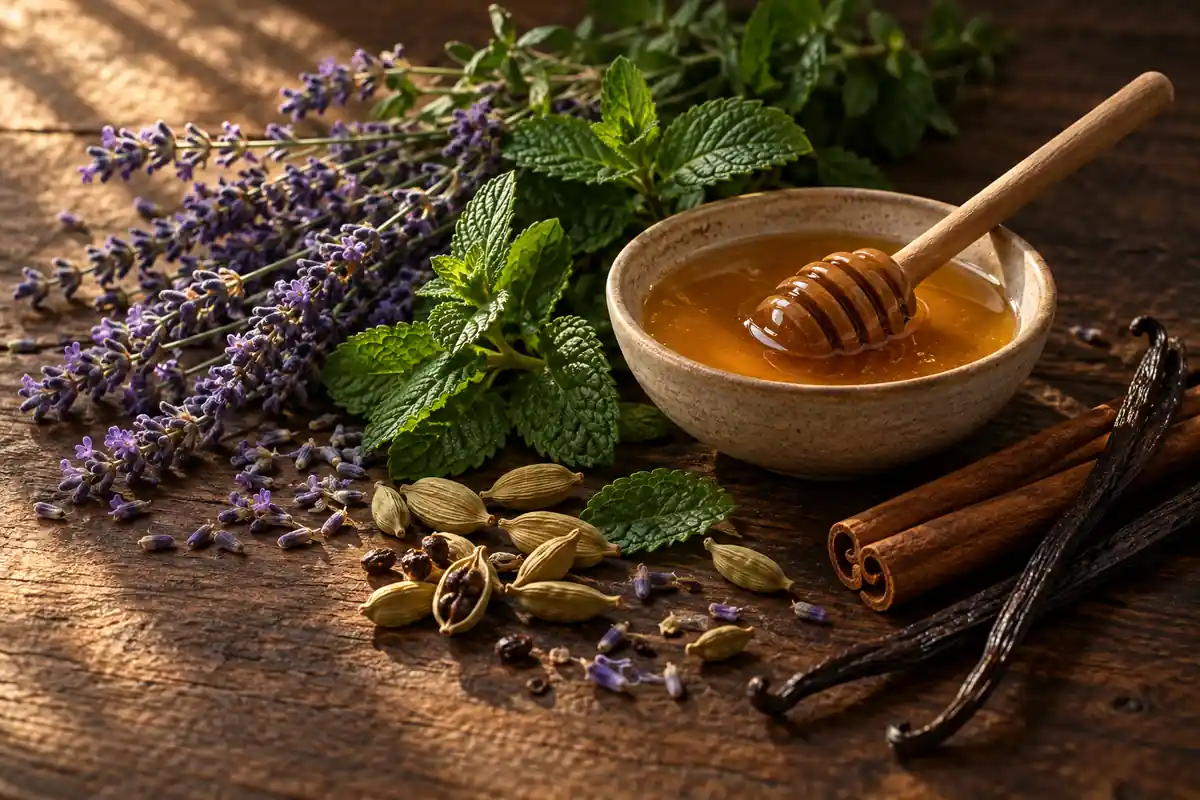 Perfumes de lavanda: opciones frescas y cálidas para comparar 4 Lavanda y menta con cardamomo, canela, vainilla y miel